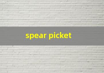  spear picket